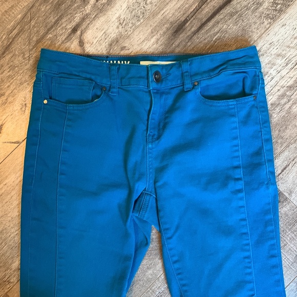 DKNY teal women’s skinny jeans. Soho skinny size 4 - Picture 2 of 7